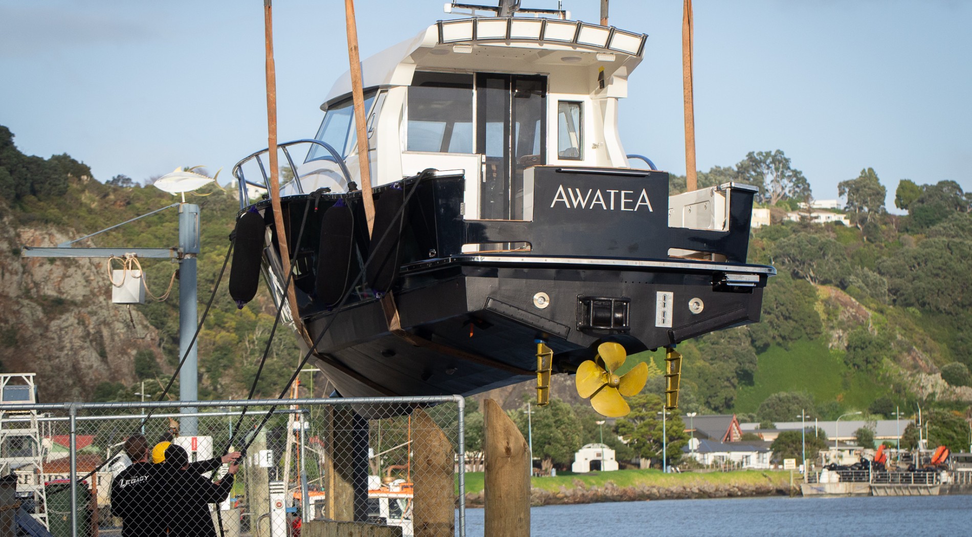 Launching of the L35 "Awatea" | Legacy Marine